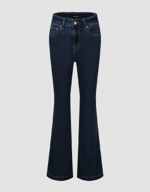 Jeans Urban Revivo Flare Mujer Azules | IGA949ZV