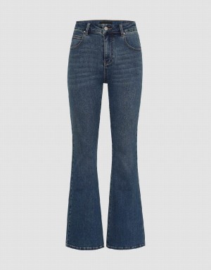 Jeans Urban Revivo Flare Mujer Azules | PTY2062YW