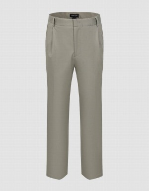 Pantalon Urban Revivo Directo Hombre Verdes | IMJ8891LJ