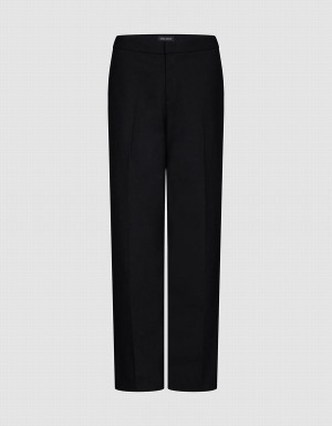 Pantalon Urban Revivo Directo Mujer Negros | SFW3981BX