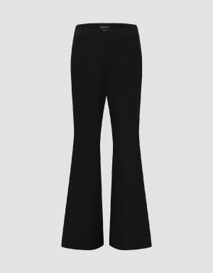 Pantalon Urban Revivo Flare Mujer Negros | FWI9181UW