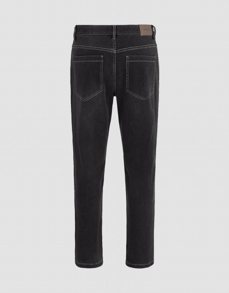 Jeans Urban Revivo Directo Hombre Negros | HIQ8224CC