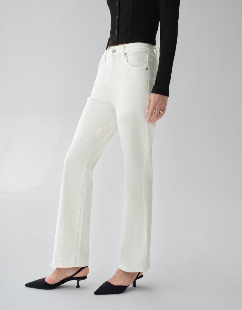 Jeans Urban Revivo Directo Mujer Blancos | VNK2853EN