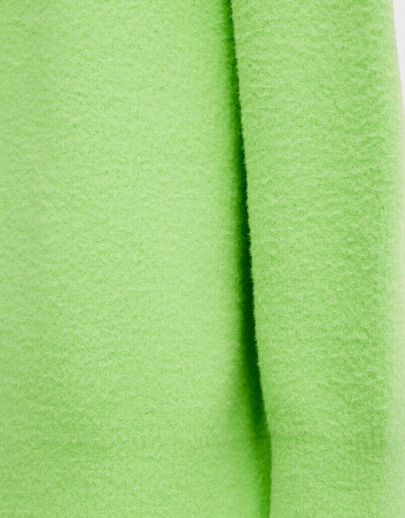 Suéteres Urban Revivo Heart Detail Oversized Mujer Verdes | IPT9949TJ